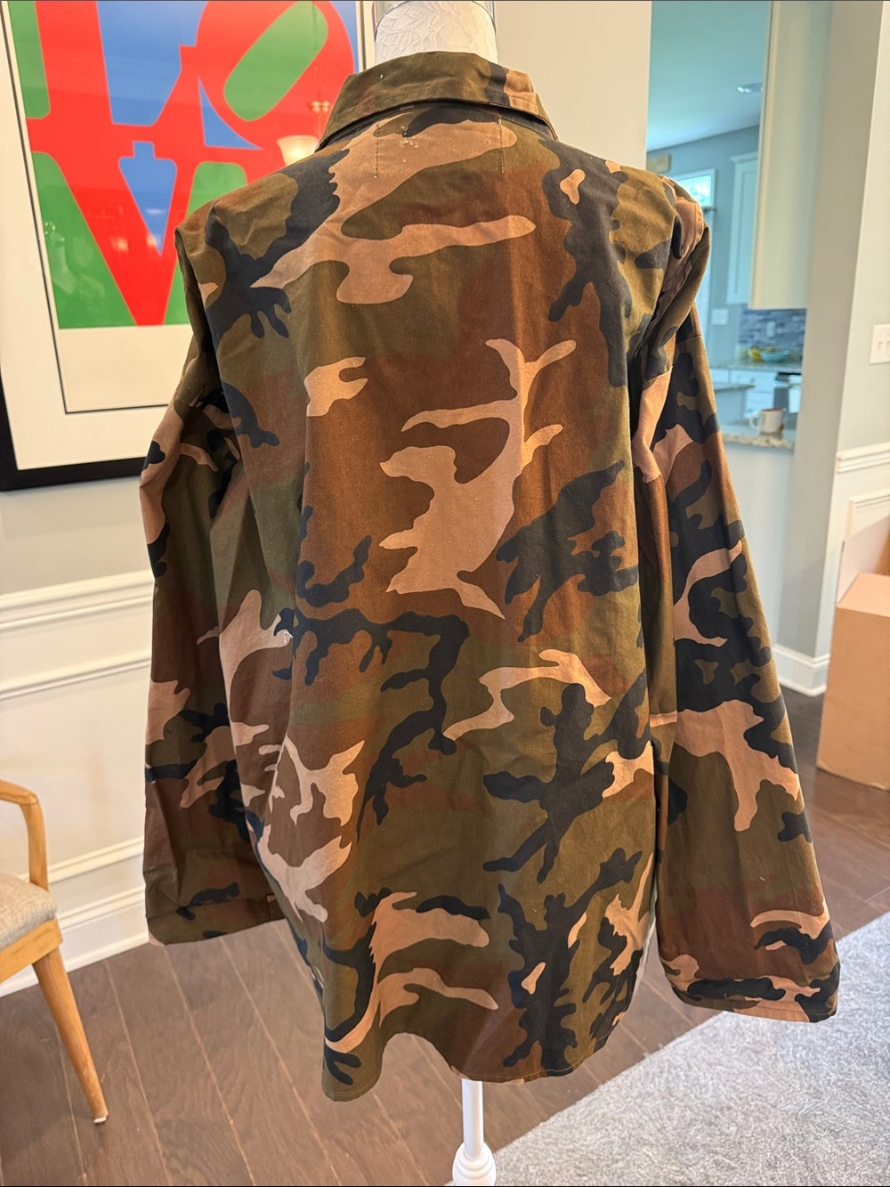 Winchester Military-Style Camouflage Field Jacket - Picture 4 of 7